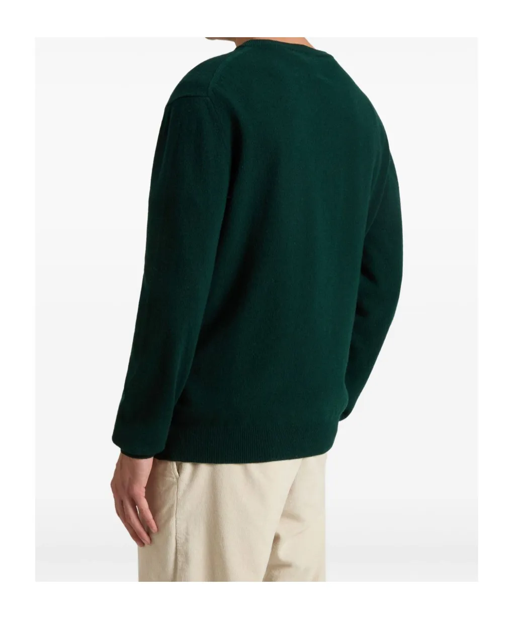 Crew Neck Long-Sleeved Sweater