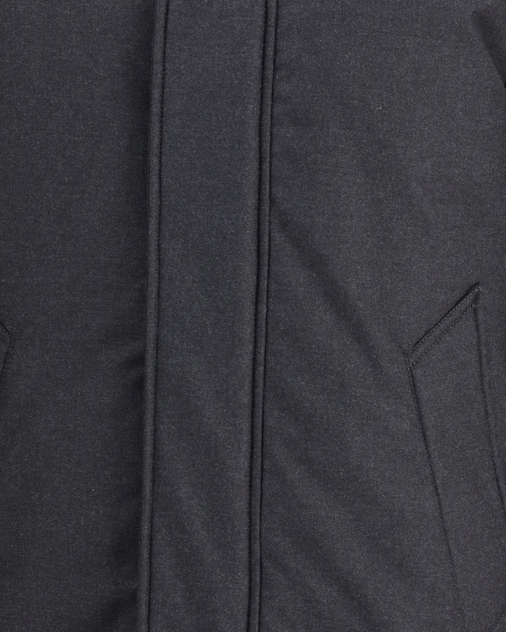 Drawstring-Hood Down Jacket