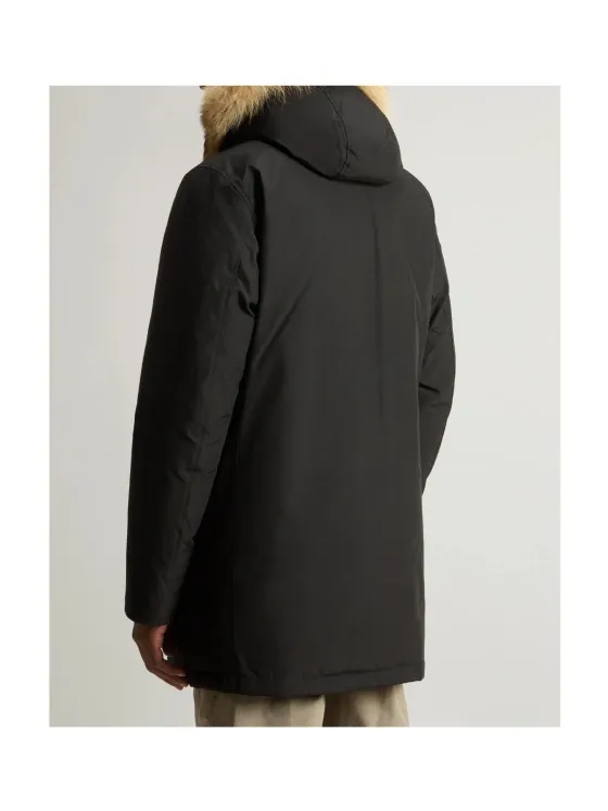 Parka With Fur Trim