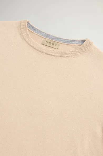 Logo Cotton Crewneck