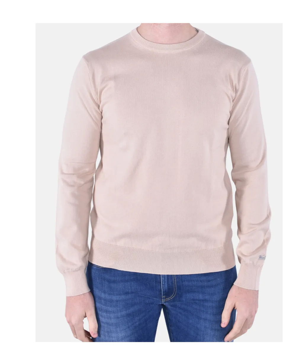 Logo Cotton Crewneck