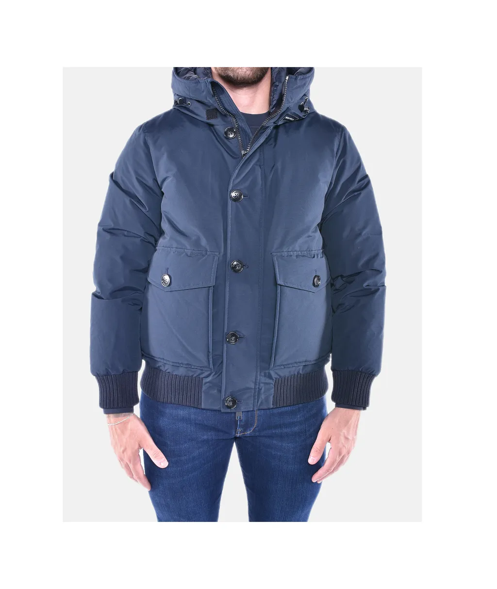 Hooded Polar Bomber Down Jacket
