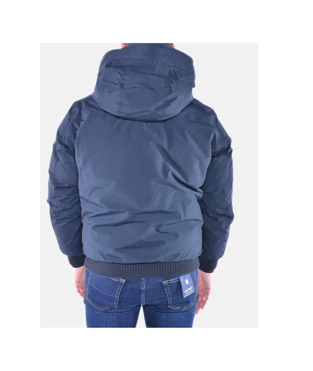 Hooded Polar Bomber Down Jacket