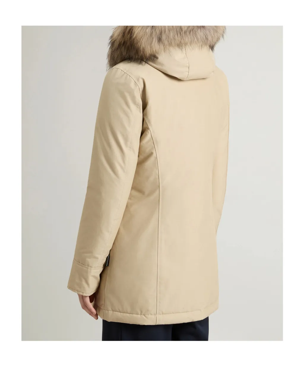 Long-Sleeved Hooded Coat