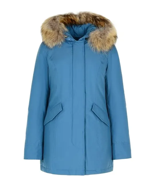 Arctic Fur-Trimmed Hooded Parka