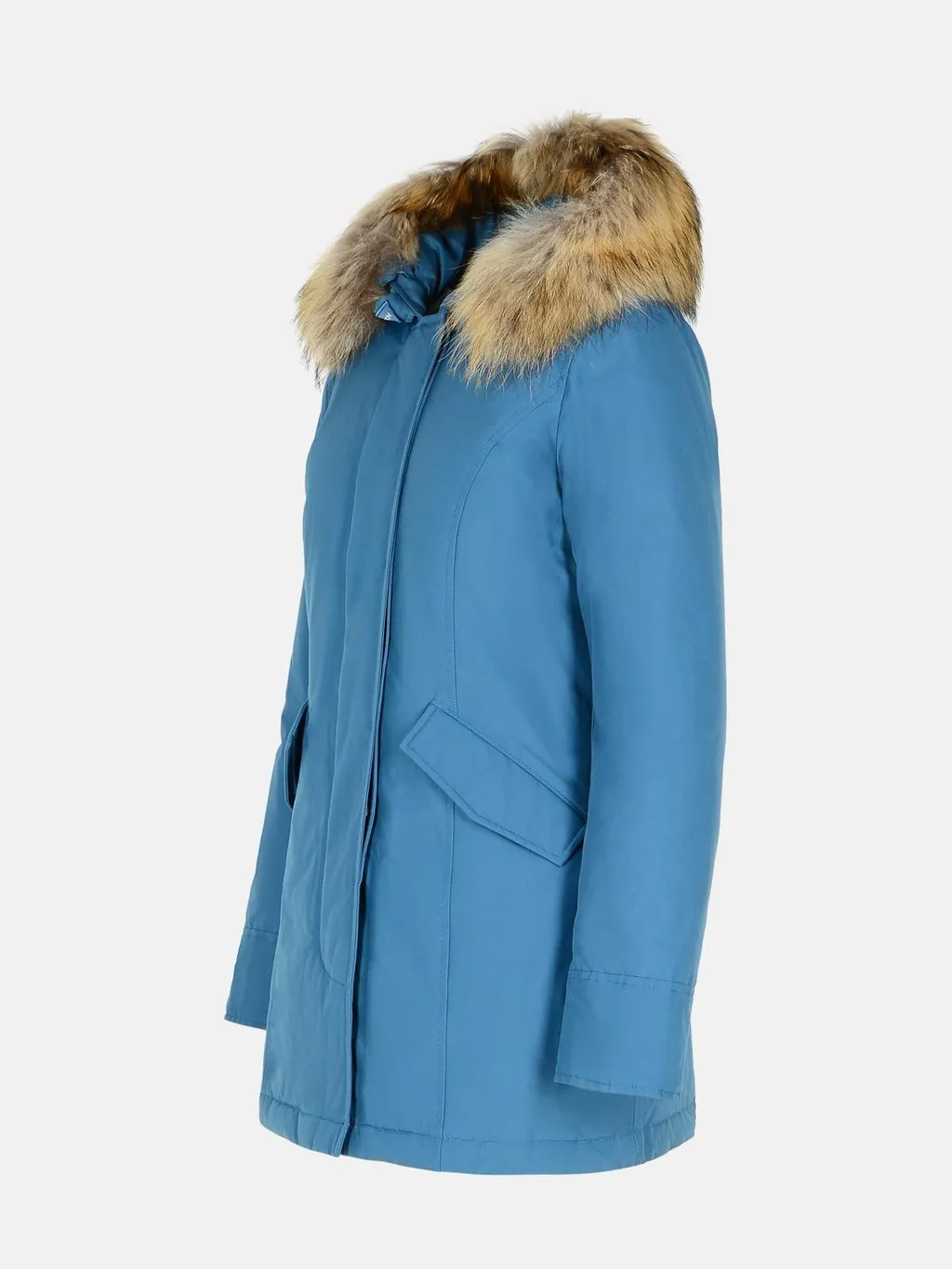 Arctic Fur-Trimmed Hooded Parka