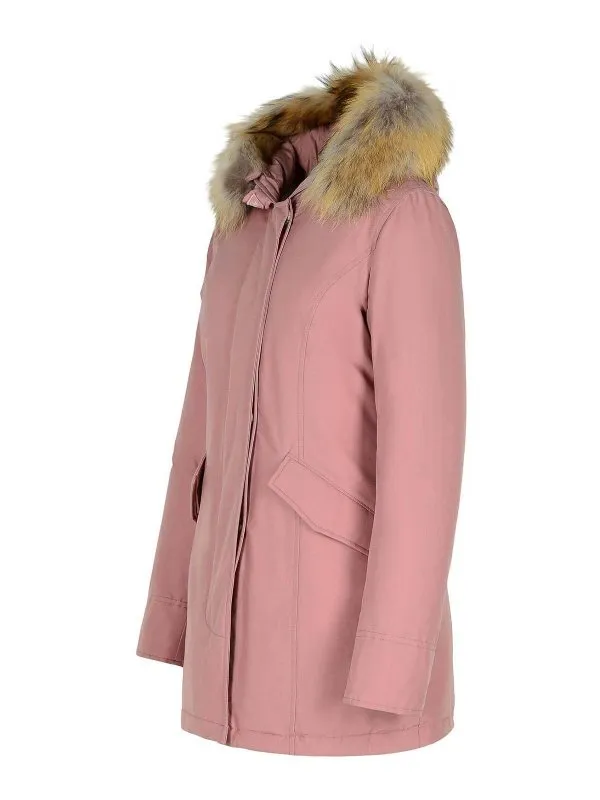 Arctic Fur-Trimmed Hooded Parka