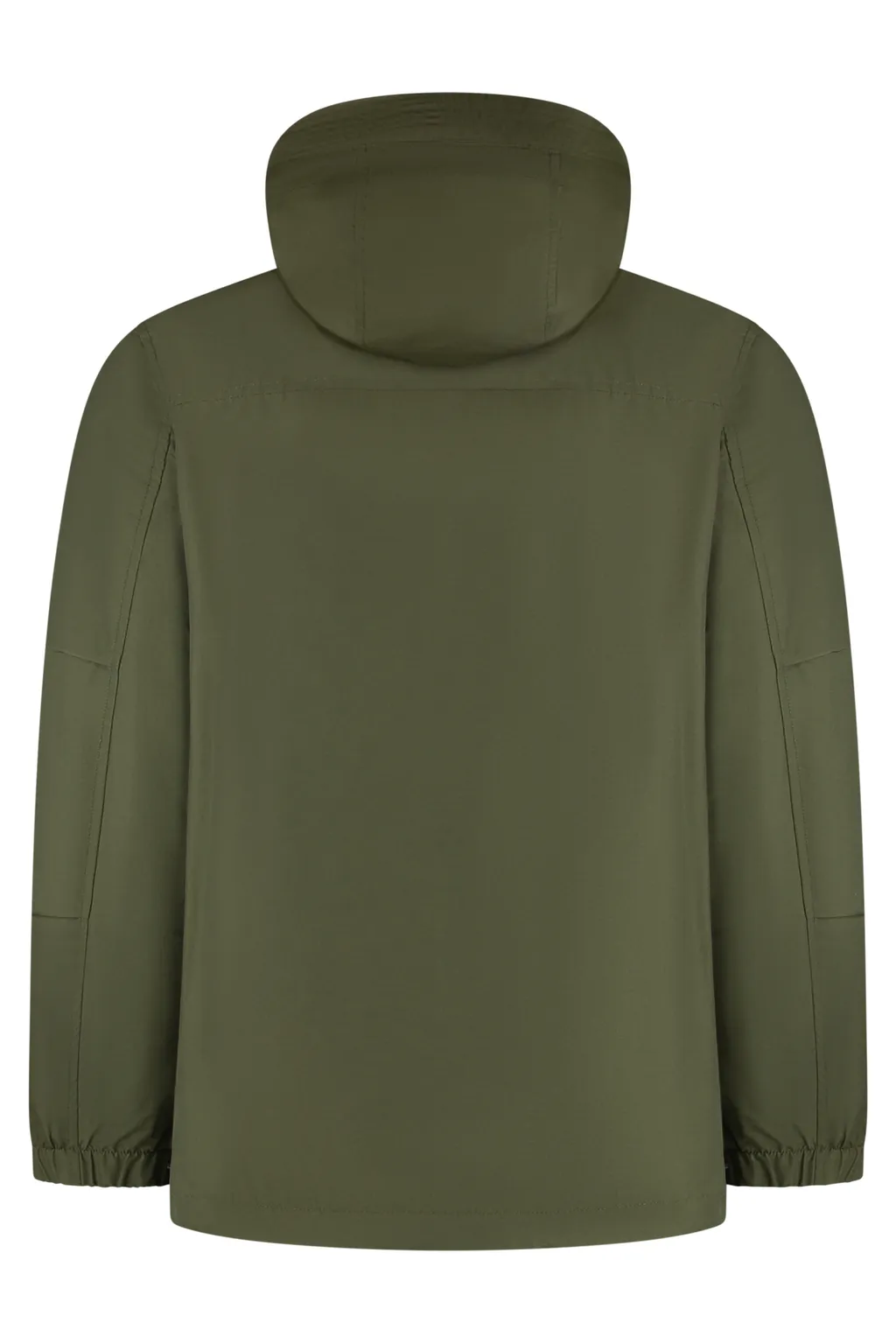 Drawstring Hooded Parka