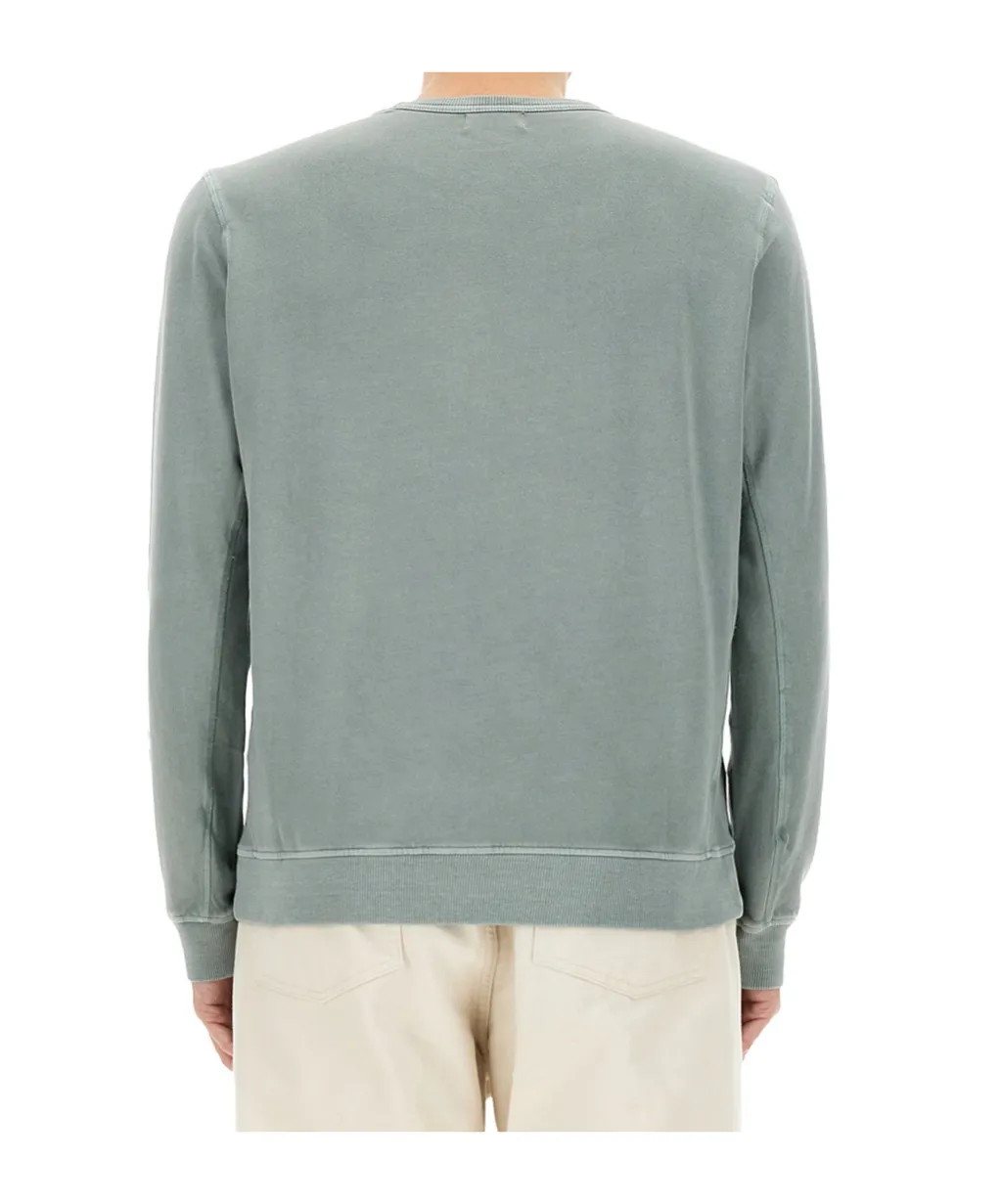 Logo Embroidered Crewneck Sweatshirt