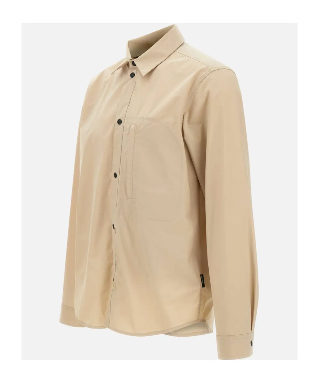 Buttoned Long-Sleeved Shirt