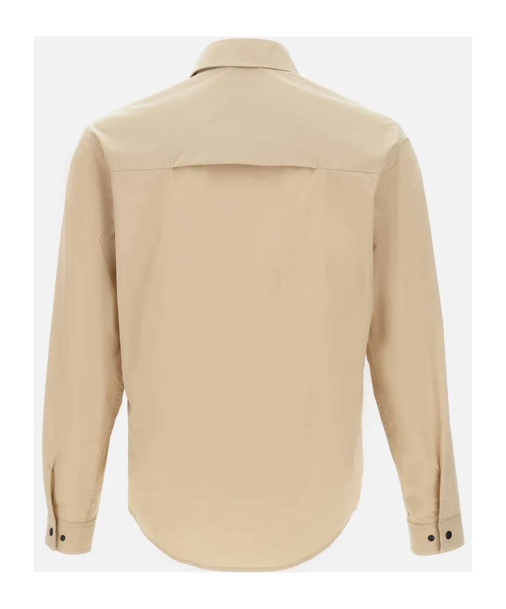Buttoned Long-Sleeved Shirt