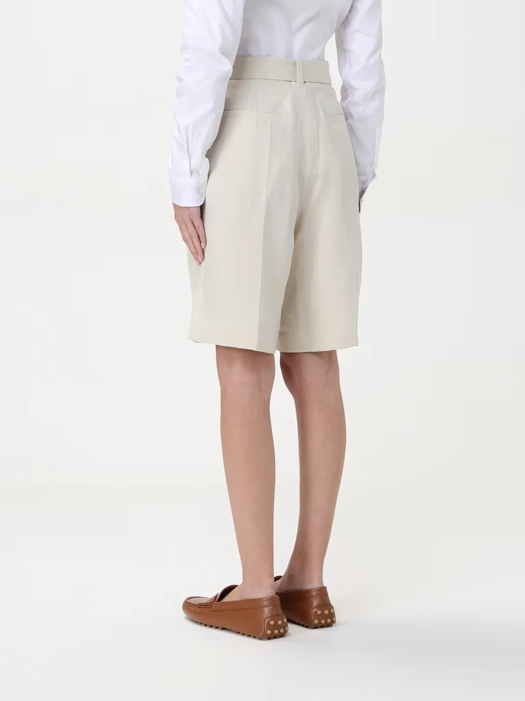 Drapey Belted Shorts