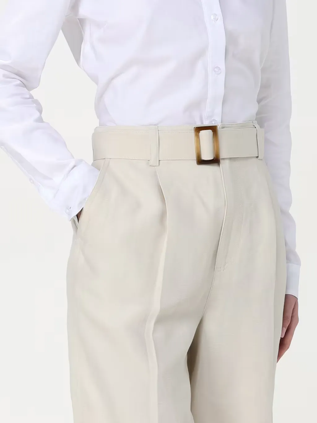 Drapey Belted Shorts