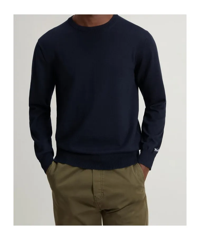 Logo Embroidered Crewneck Jumper
