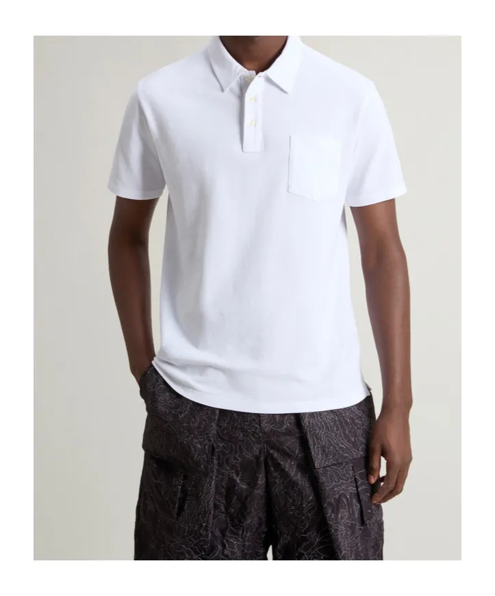 Pocket-Detail Polo Shirt