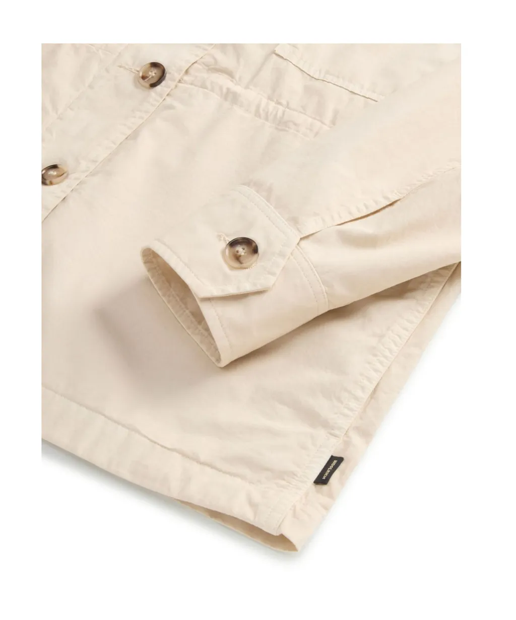 Garment-Dyed Overshirt