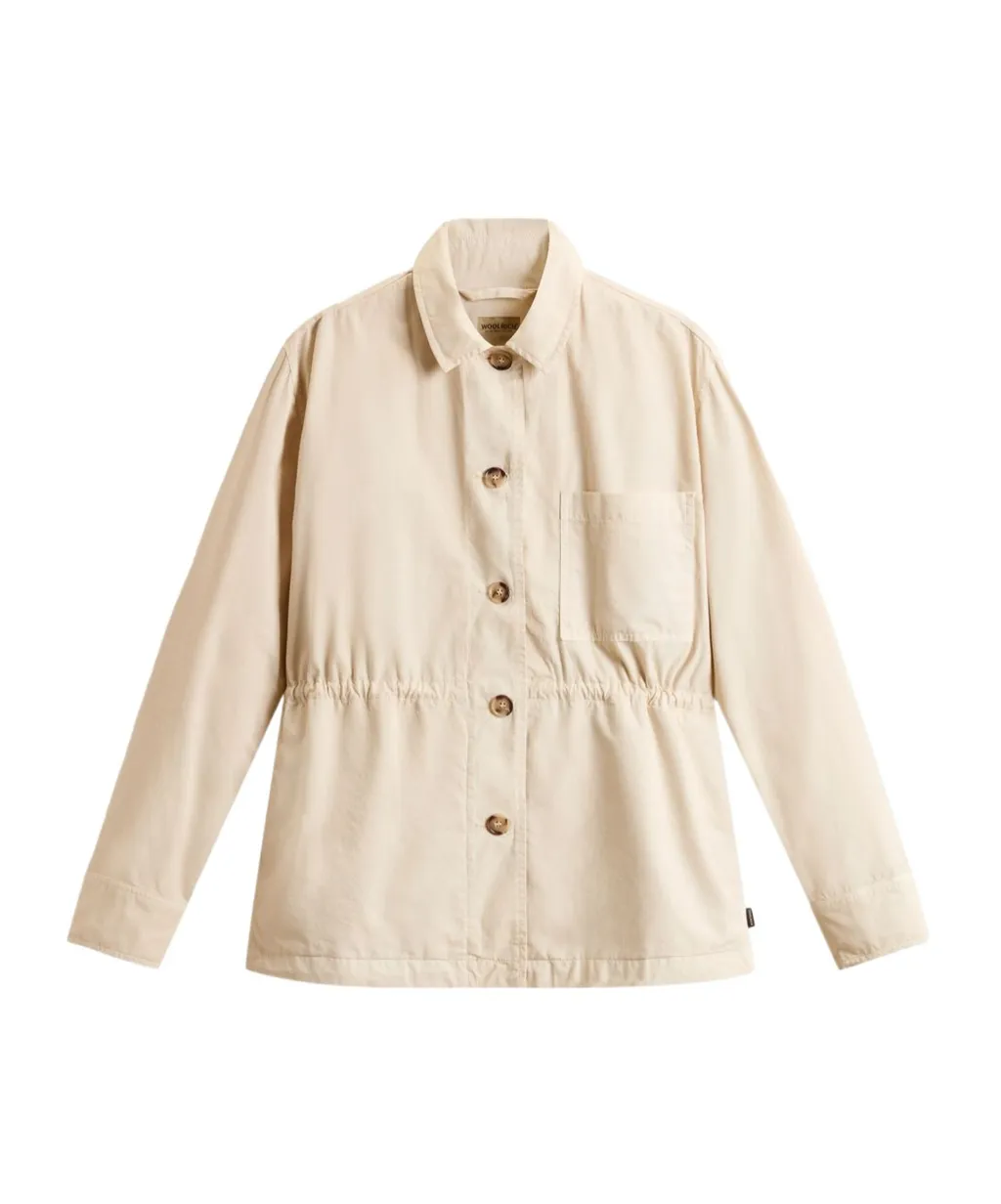 Garment-Dyed Overshirt