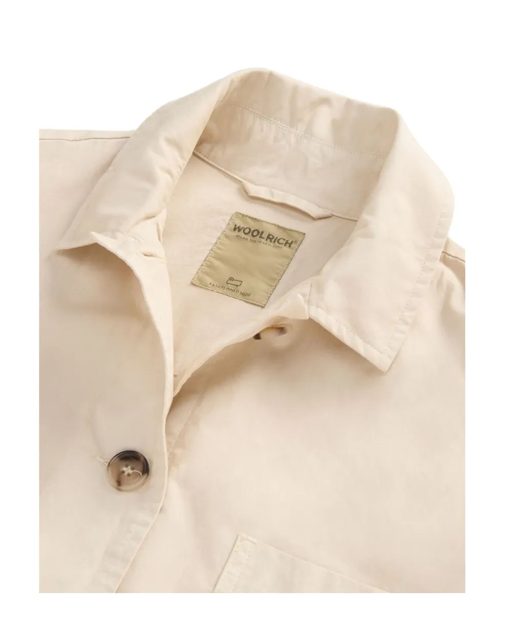 Garment-Dyed Overshirt