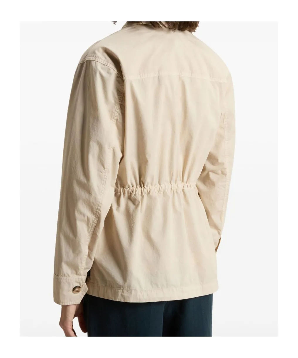 Garment-Dyed Overshirt