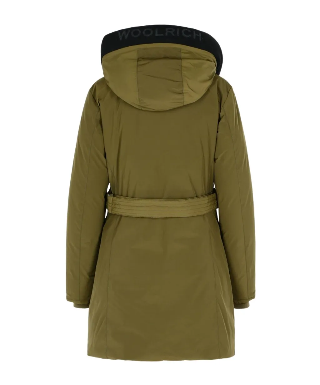 Padded Design Hooded Parka