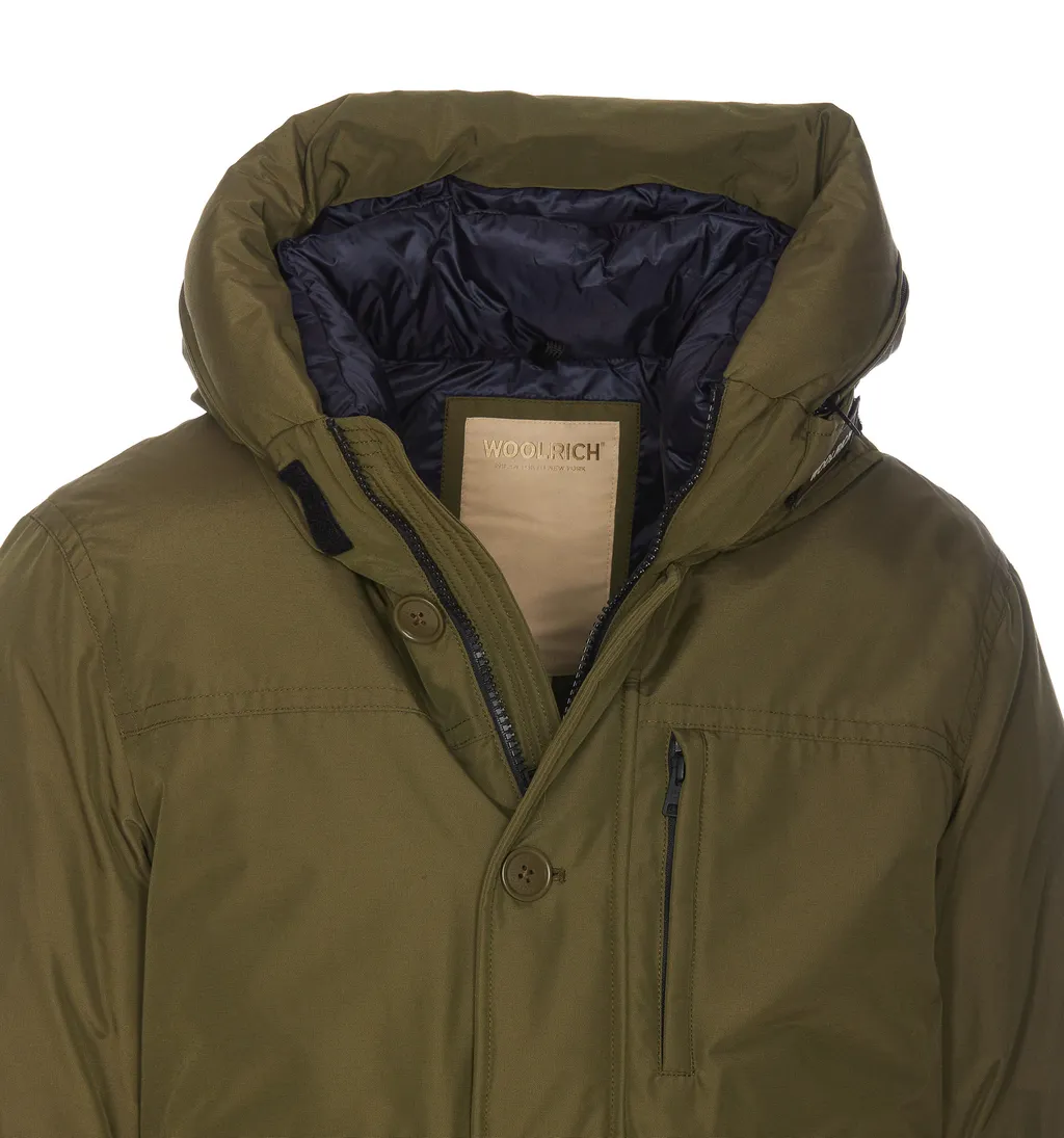 Ramar Cloth Hooded Bomber Jacket