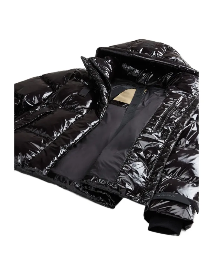 Short Quilted Parka Coat