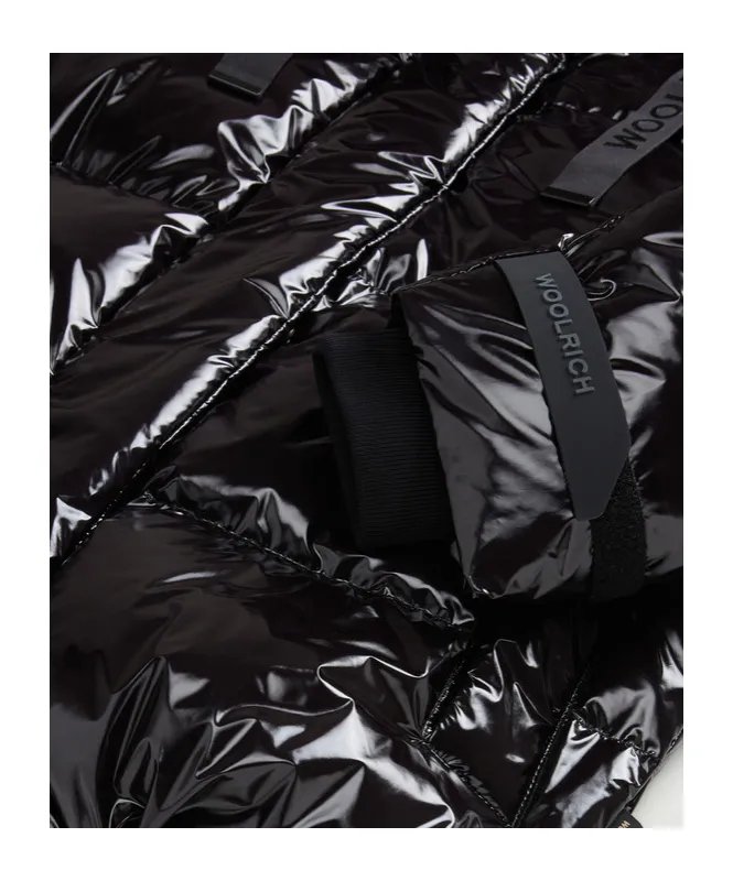 Short Quilted Parka Coat