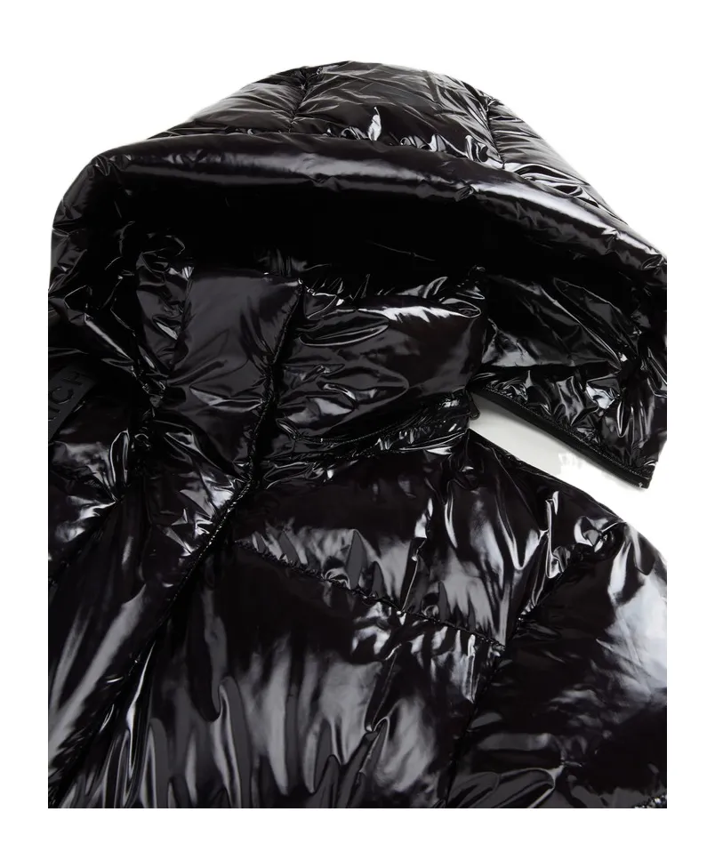 Short Quilted Parka Coat