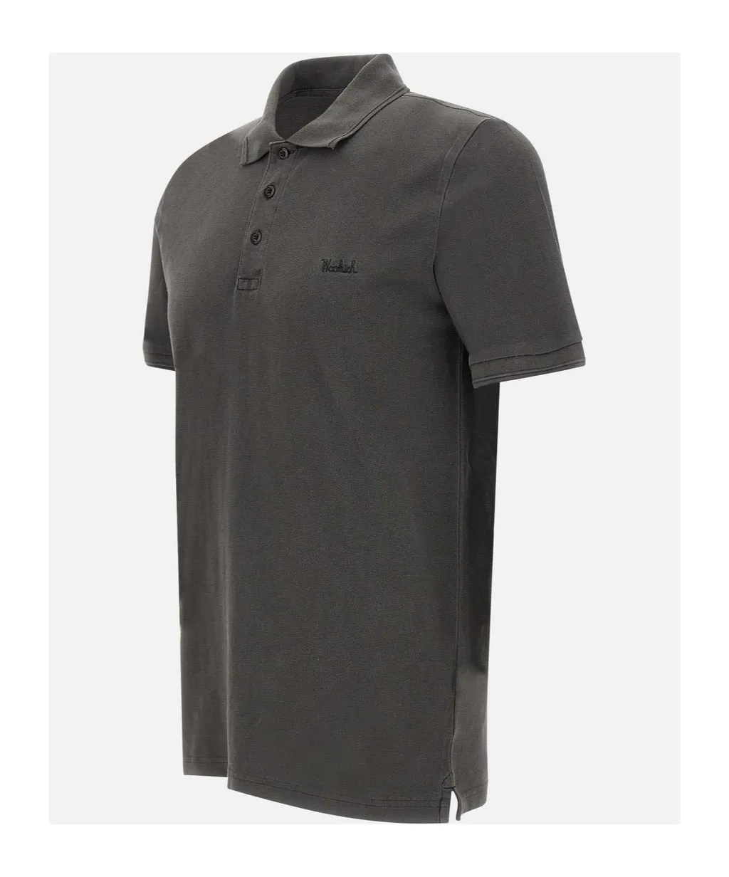Mackinack Logo Embroidered Polo Shirt