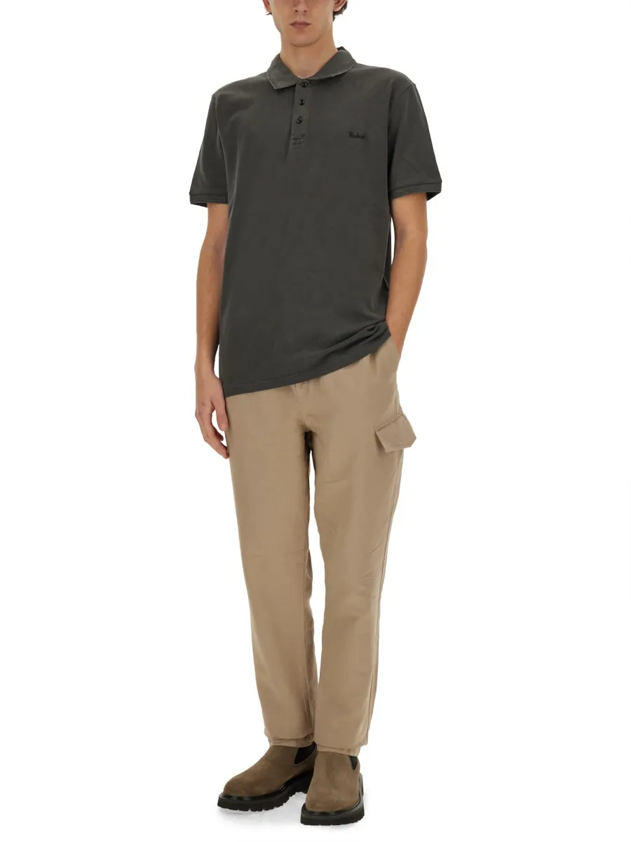 Mackinack Logo Embroidered Polo Shirt