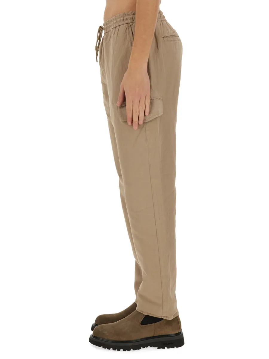 Drawstring Straight Leg Pants