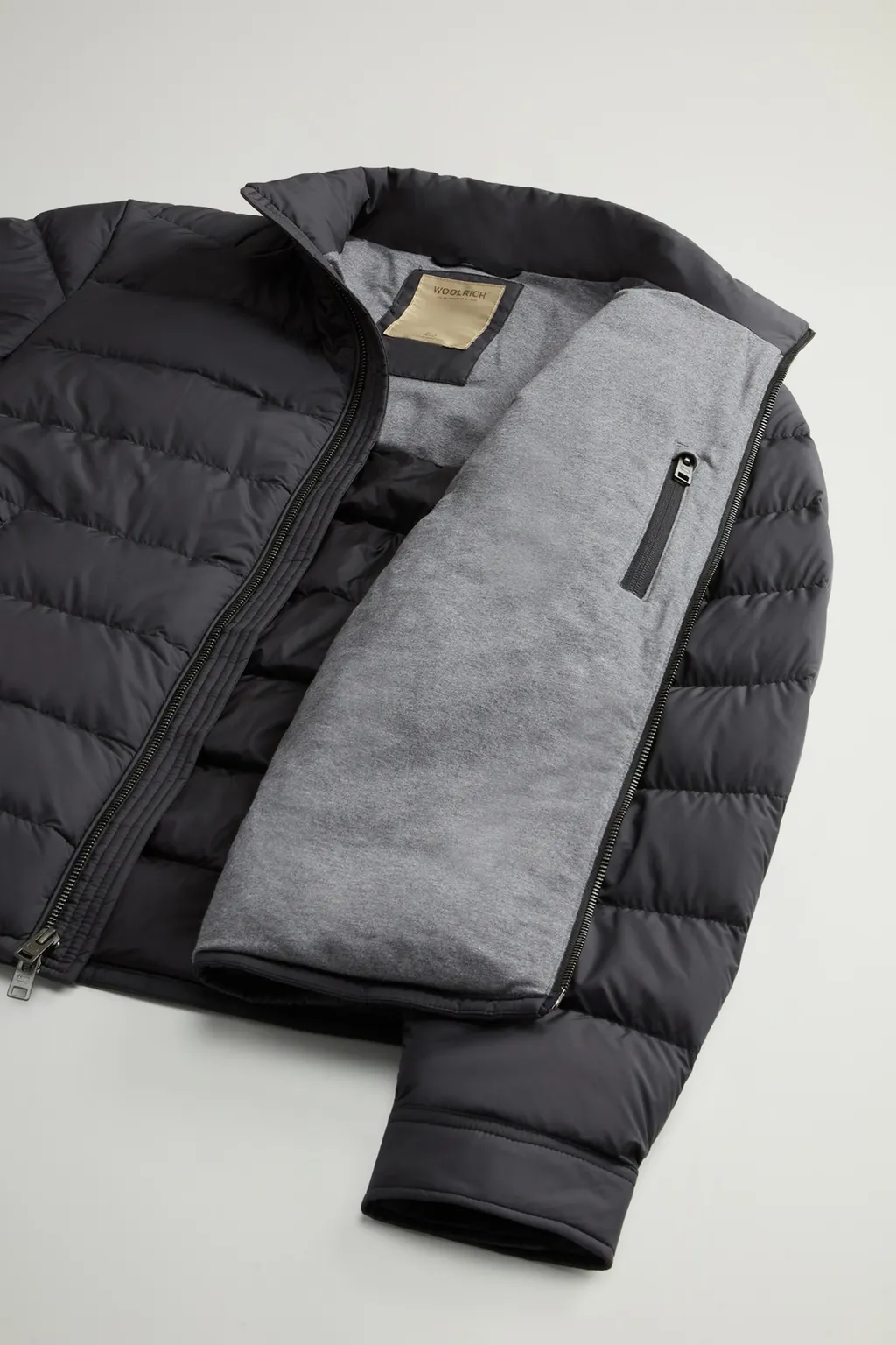 Zip-Up Quilted Jacket