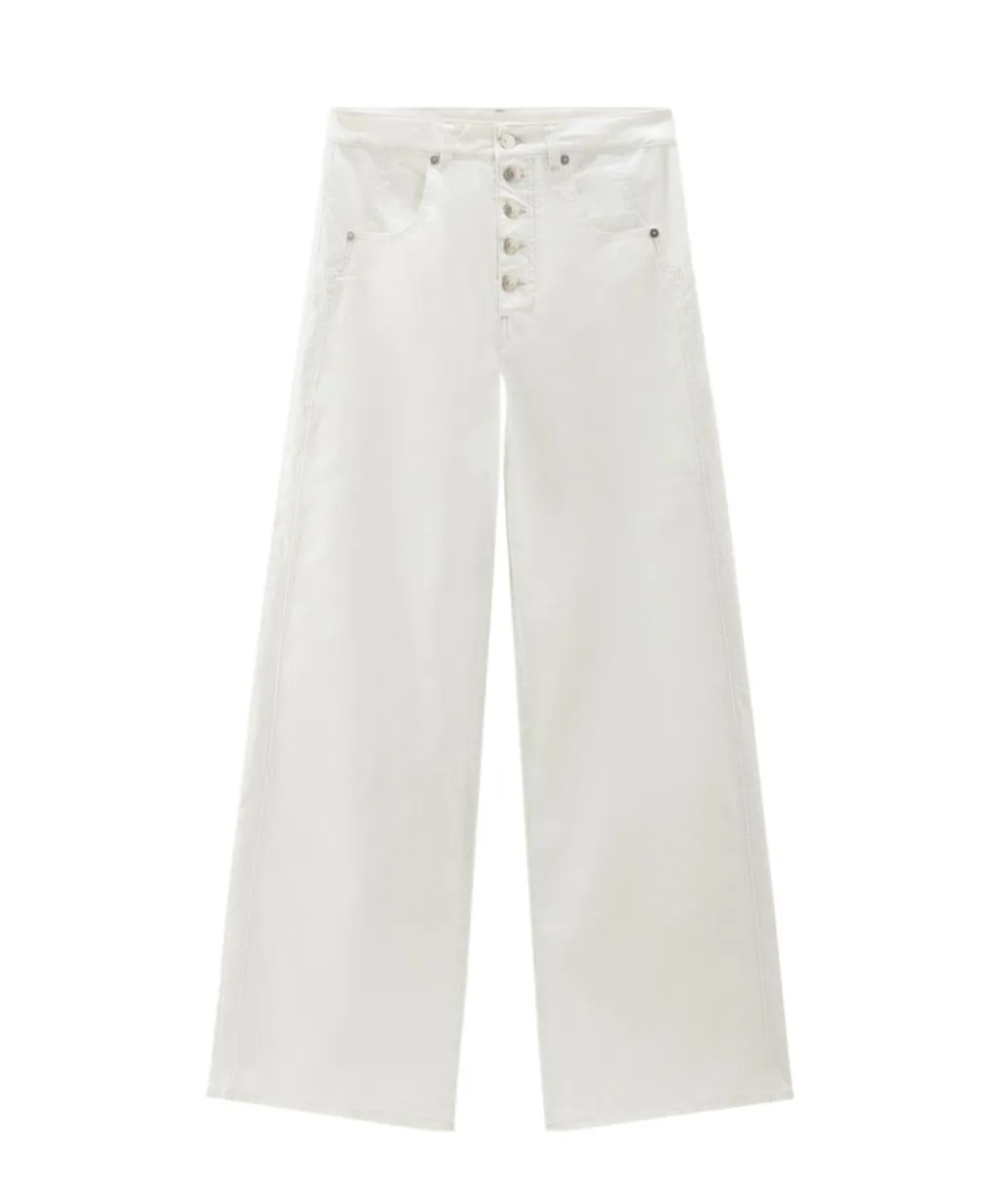 Garment-Dyed Stretch Twill Pants
