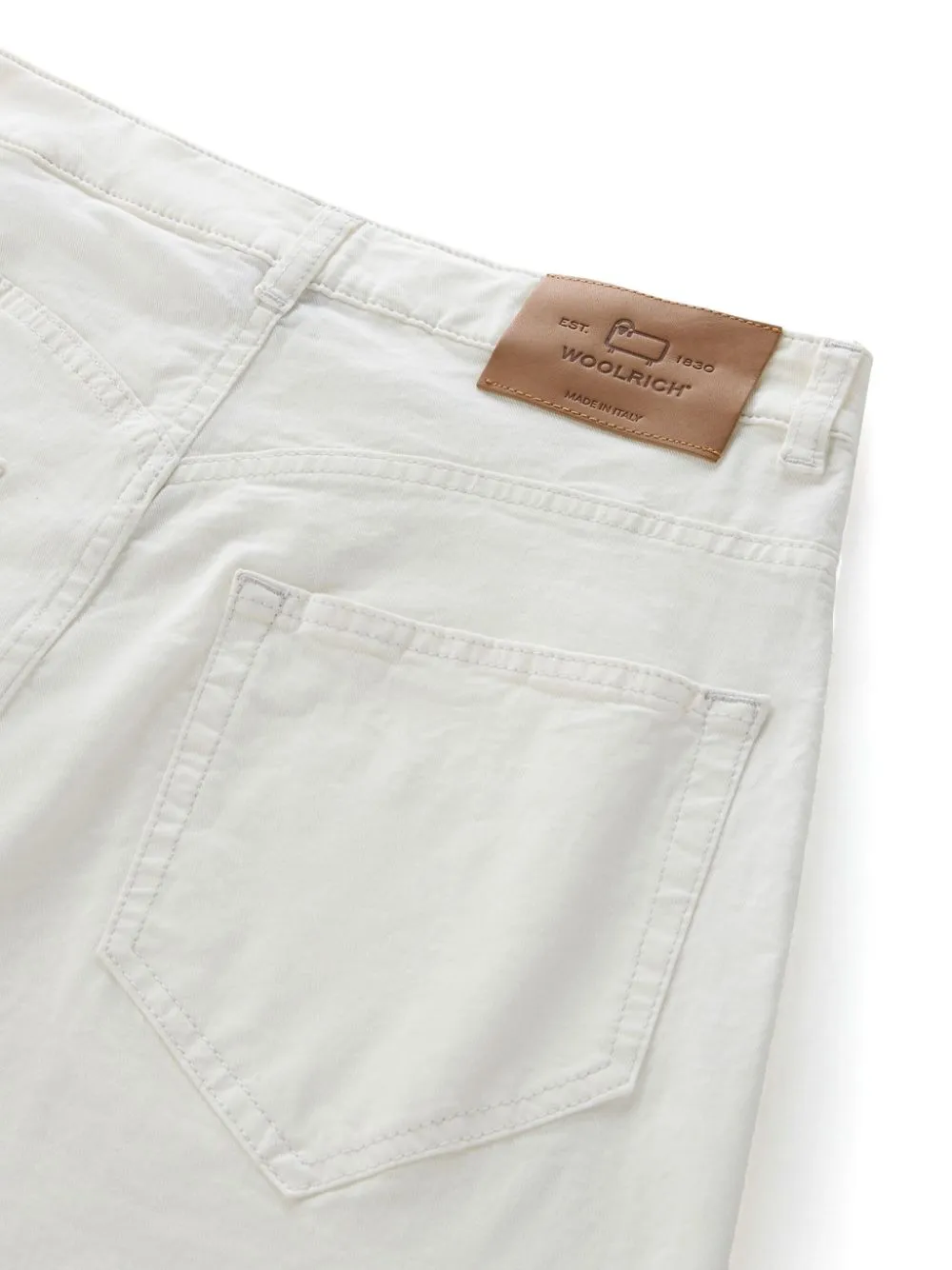 Garment-Dyed Stretch Twill Pants