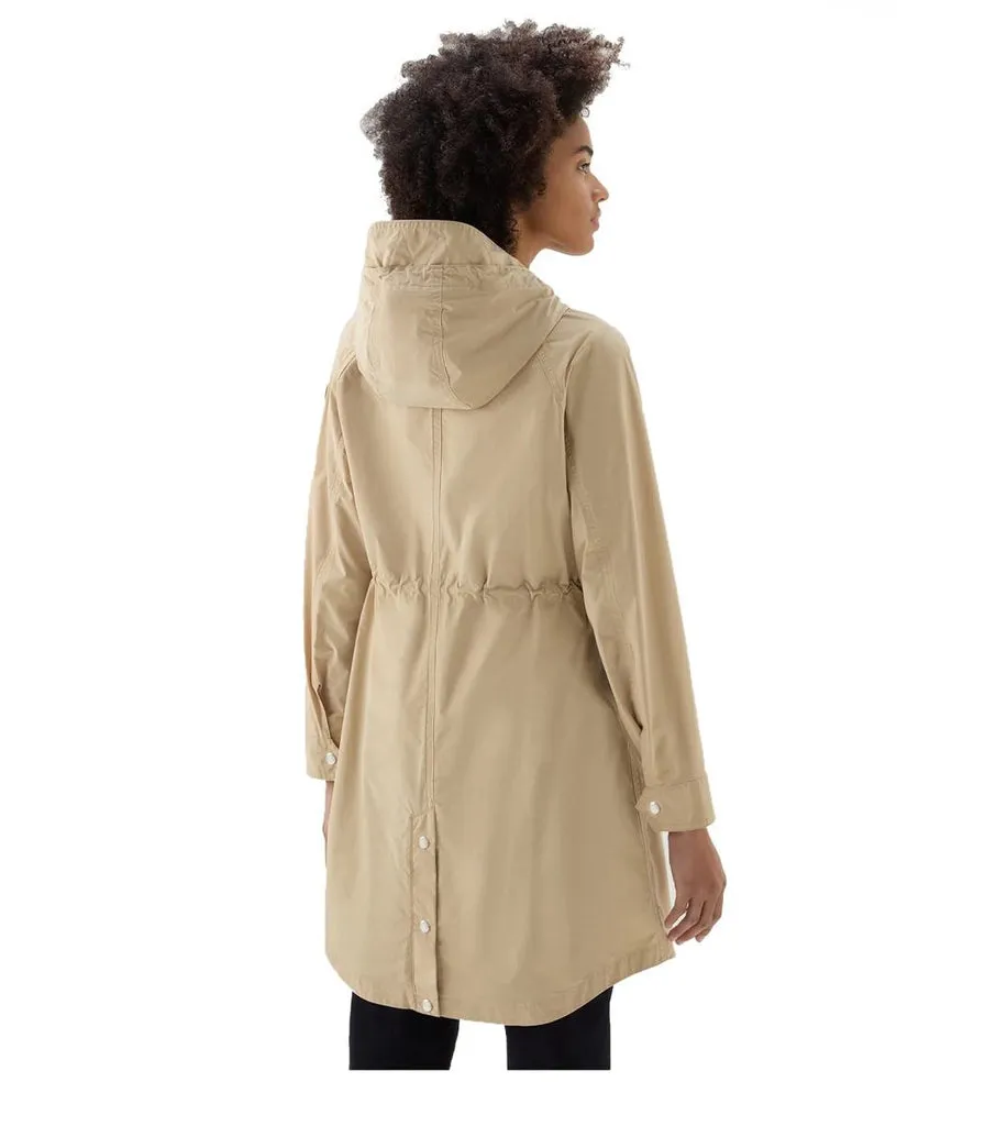 Logo Hooded Coat