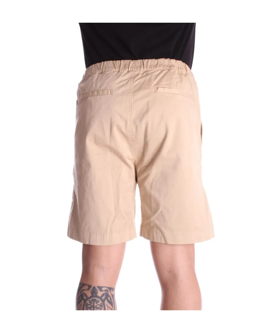 Belted-Waist Bermuda Shorts