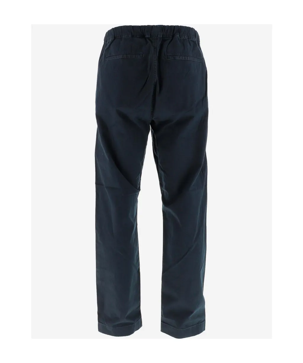 Straight-Leg Belted-Waist Trousers