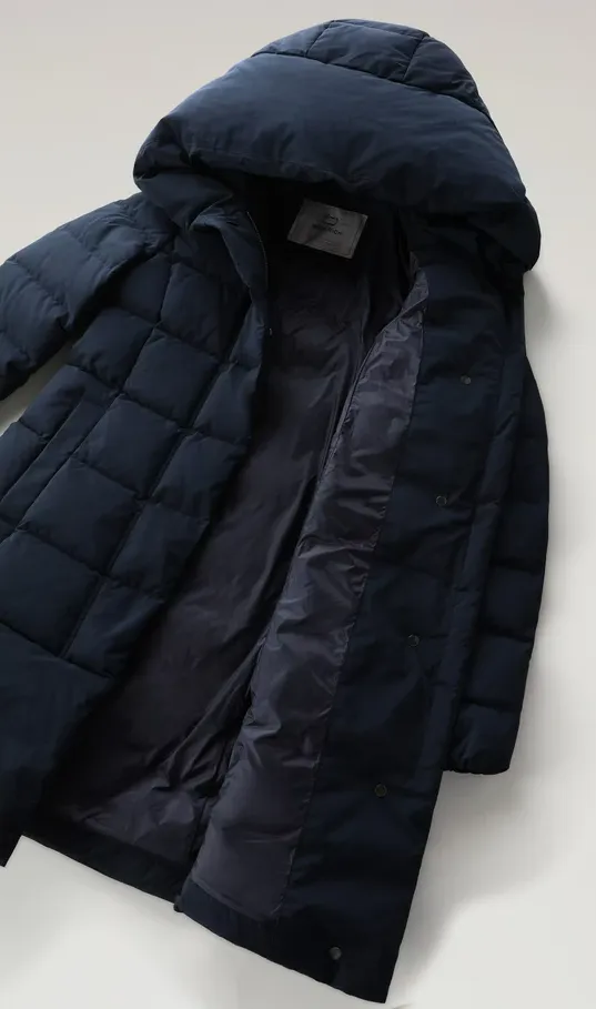 Hooded Padded Parka Coat