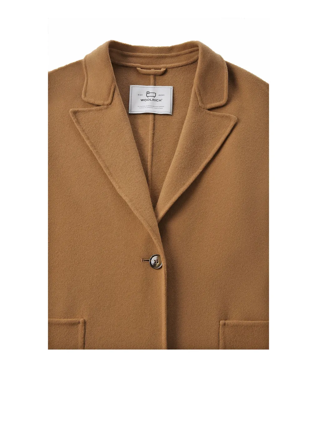 Logo Long-Sleeved Coat
