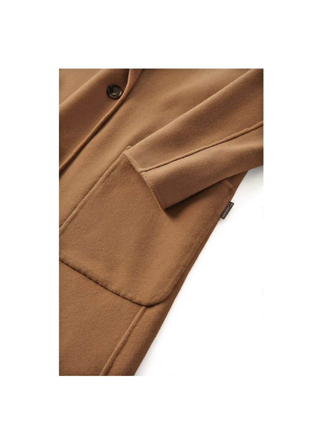 Logo Long-Sleeved Coat