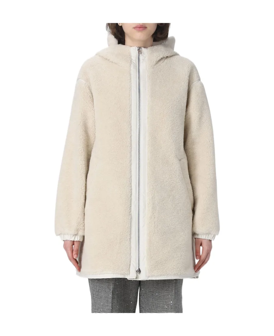 Reversible Hooded Parka Coat