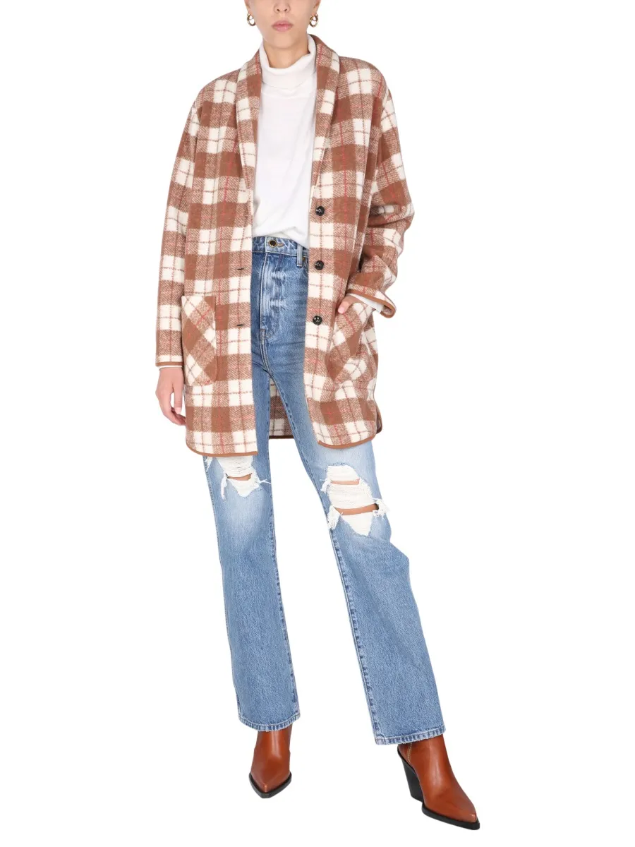 Gentry Checked Coat