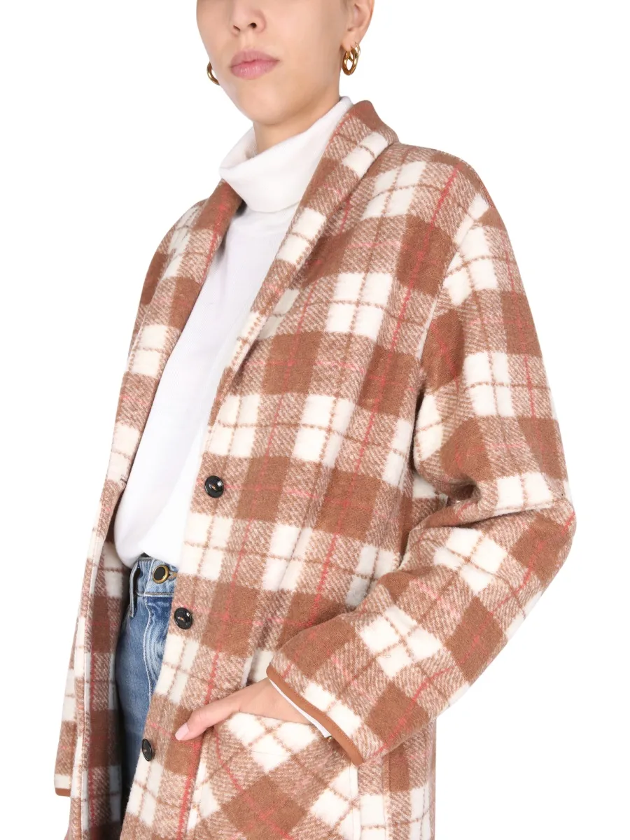 Gentry Checked Coat