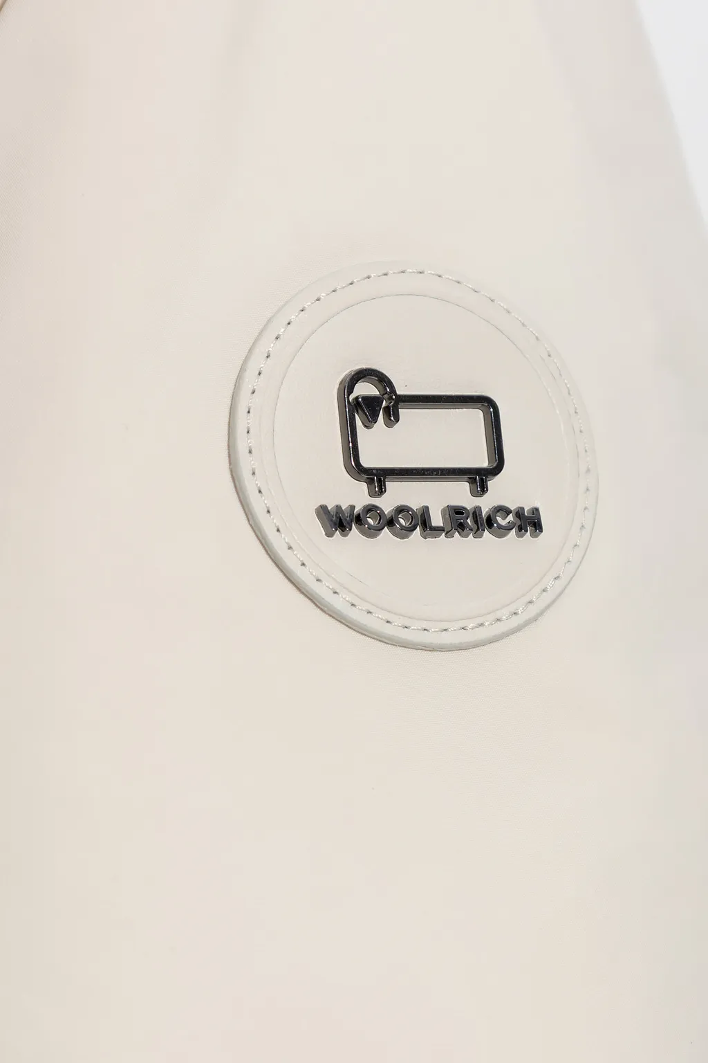 Logo Patch Hooded Parka