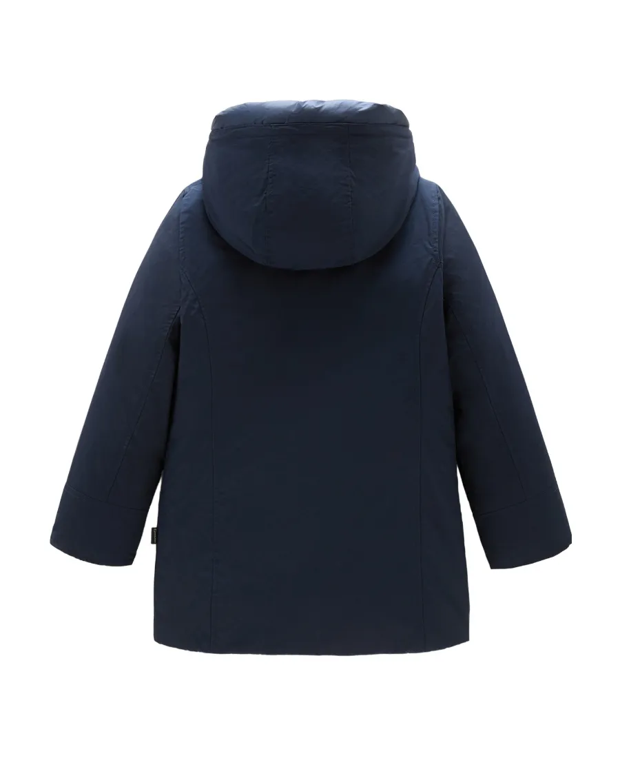 Teen Hooded Feather-Down Padded Coat