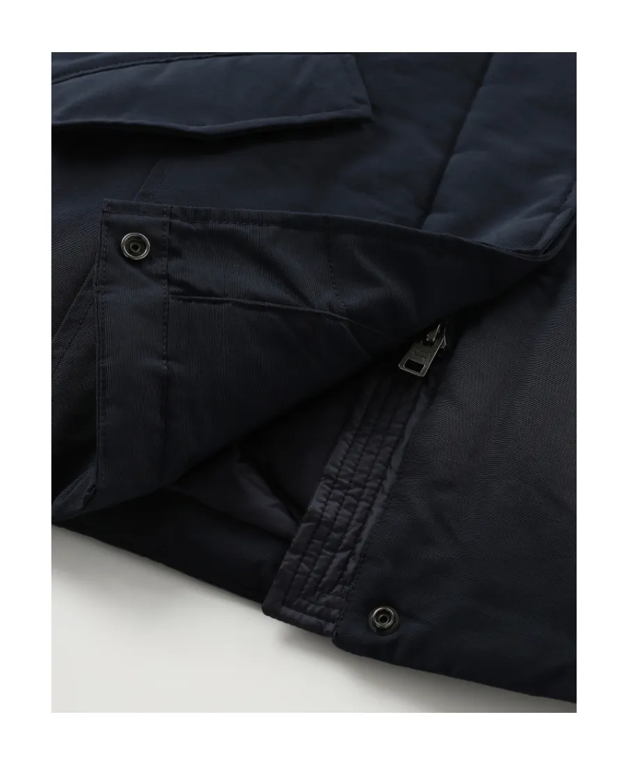 Teen Hooded Feather-Down Padded Coat