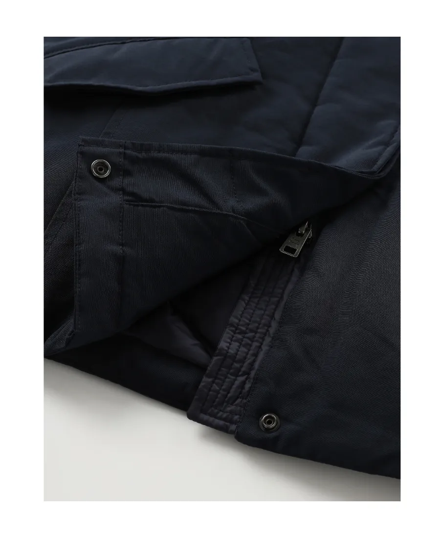 Teen Hooded Feather-Down Padded Coat