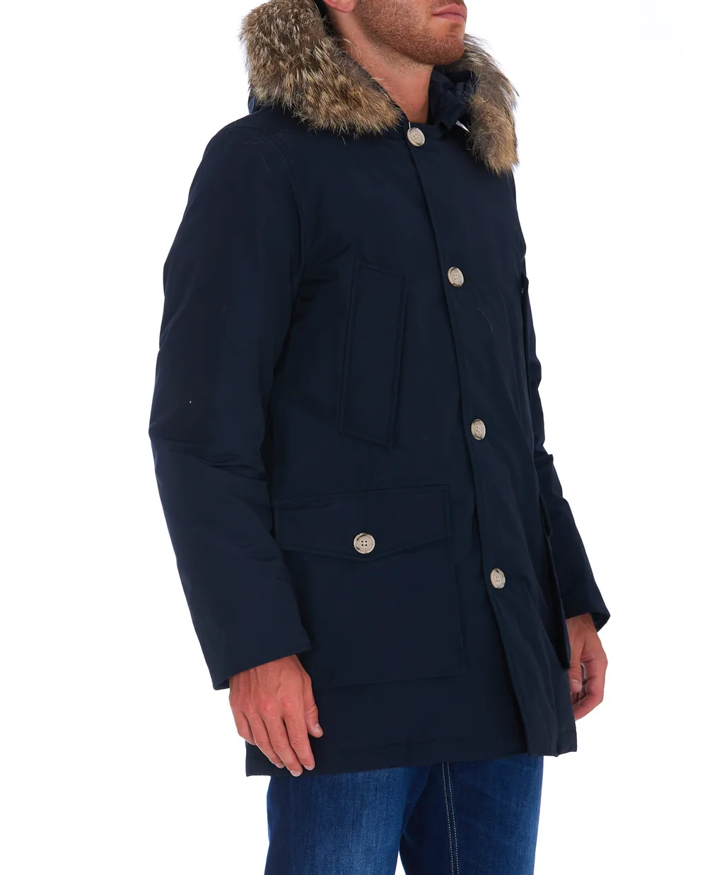 Hooded Cotton-Padded Jacket