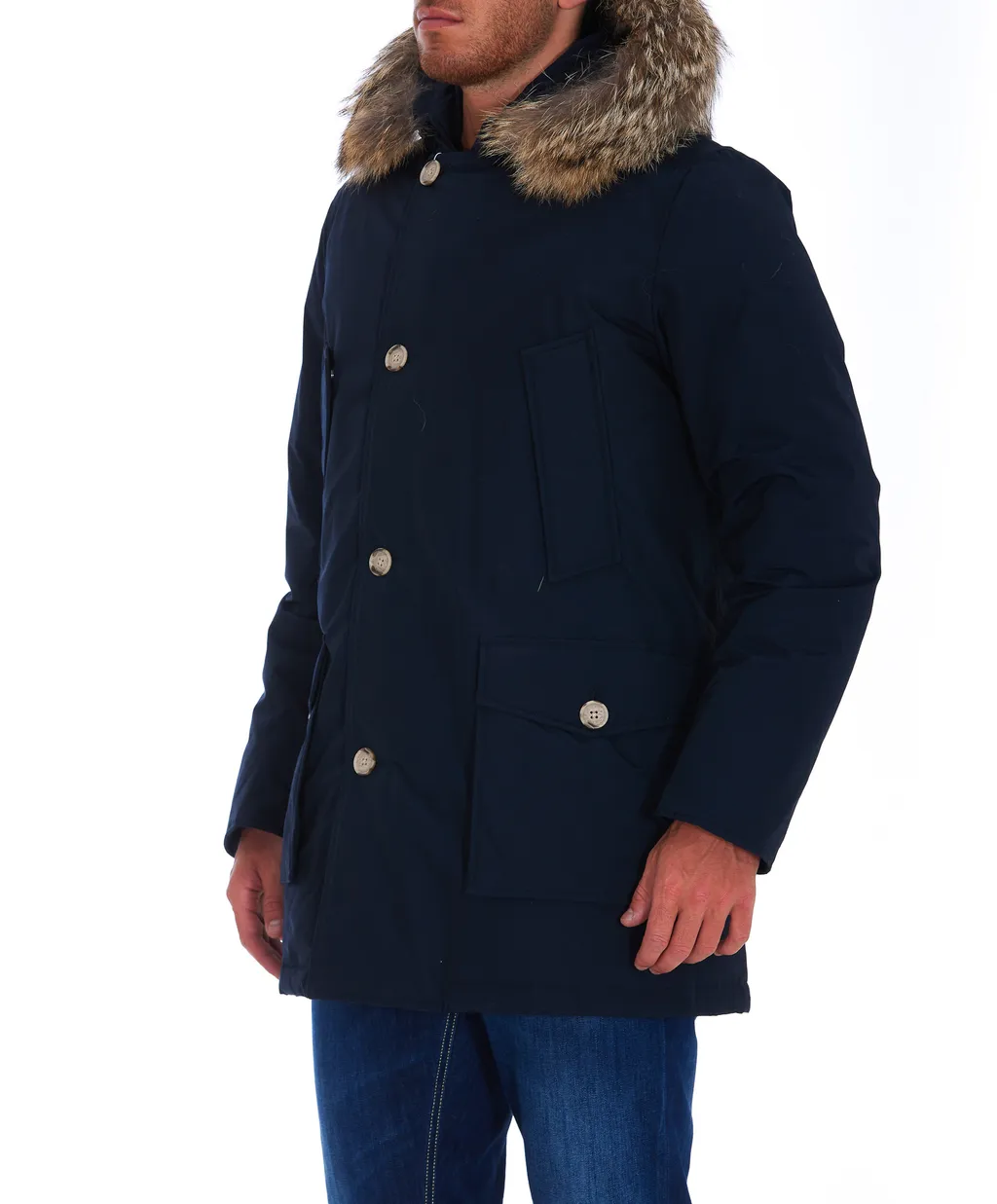 Hooded Cotton-Padded Jacket