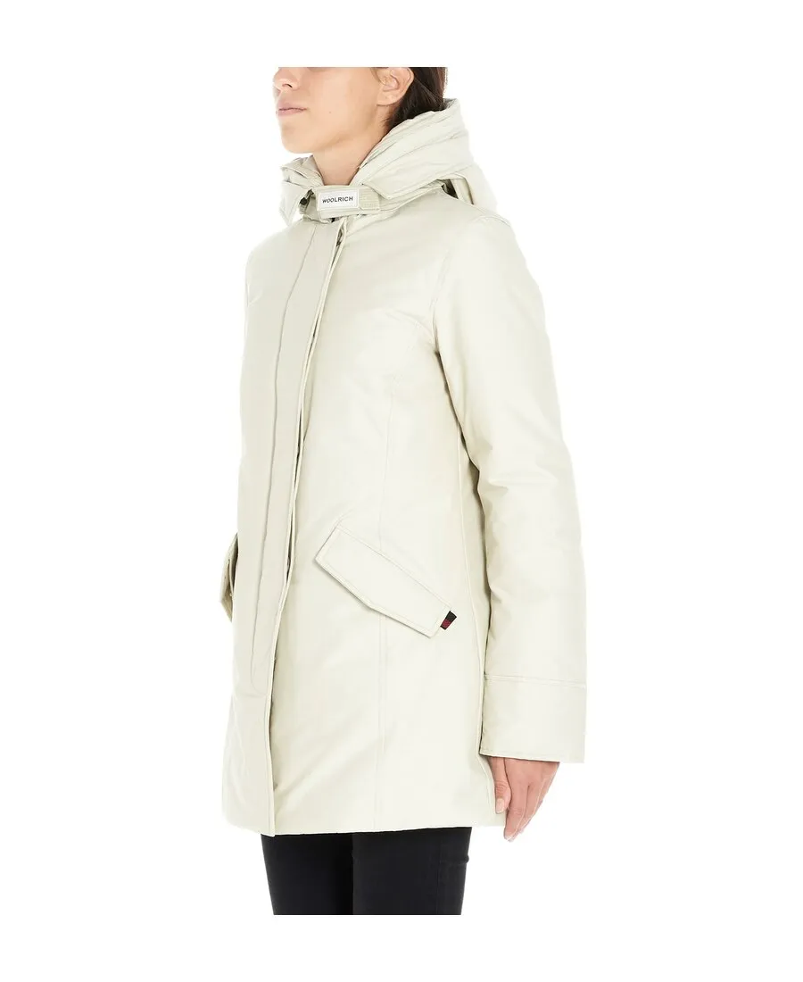 Hooded Fur Trimmed Coat